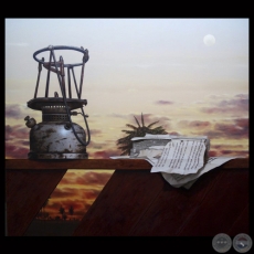 PAISAJE, 2007 - Óleo de EMMANUEL FRETES ROY